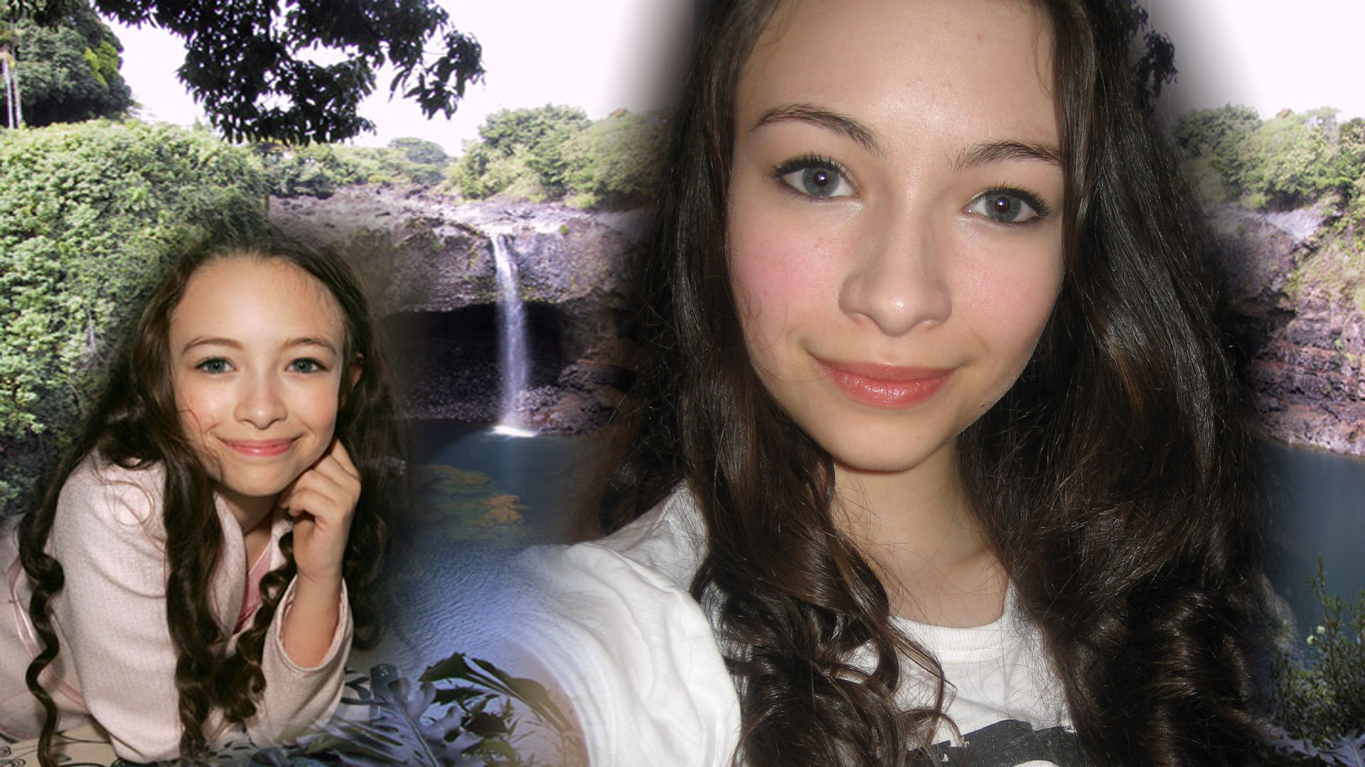 Jodelle Ferland Scenery HD Wallpaper